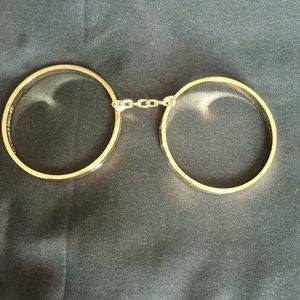 Victoria Secret plated bangle handcuff bracelet